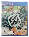 Playstation 4 PS4 Just Sing NEU OVP verschweißt