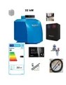Buderus Öl Brennwert Kessel Logaplus GB125 22kW Ölheizung 22 kW HS +RC310 BE V5