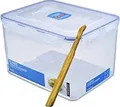 Lock & Lock Vorratsdose HPL838 9L rechteckig | luft- und wasserdicht | mikrowellen- & gefriergeeignet | transparent