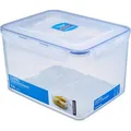 LocknLock Frischhaltedose HPL838, aus Kunststoff, 9 Liter, mit Abtropfgitter, transparent, luftdicht