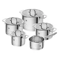 Zwilling 1009154 TrueFlow Kochtopfset (Pfannenset + Topfset, Edelstahl, 24 x 37 cm) (66920-005-0)