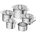 ZWILLING TrueFlow Kochtopfset 5-tlg, Edelstahl