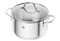 ZWILLING Topfset 5-tlg. Induktion Edelstahl mit Glasdeckel Ausgießfunktion