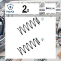 2x ORIGINAL® Meyle Fahrwerksfeder Vorne für VW POLO II GOLF I Cabriolet