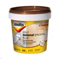 Molto Holz Universal Spachtel Plus 500ml Weiß / Fertigspachtel Innen & Außen