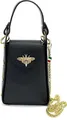 Florence Leder Tasche Umhängetasche schwarz OTF813S