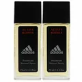 Adidas Active Bodies 2 x 75 ml Deodorant Natural Spray Set