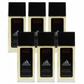 Adidas Active Bodies 6 x 75 ml Deodorant Natural Spray Set
