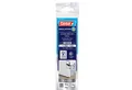 tesa Türbodendichtung INSULATION Premium Türdichtschiene für unebene Böden, L: 100 cm, (Packung, 1-St., Alu-Türdichtung - weiß - mit Bürstendichtung bis 15 mm), selbstklebende Alu-Türdichtung zum Schutz vor Zugluft