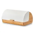 zeller Brotkasten BAMBOO weiß BHT 39x27x19 cm weiß Brotkorb Brotbox