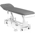 physa Massageliege elektrisch - 1 Motor - 100 W - 207 x 68 x 53 - 92 cm - 200 kg - weiß/grau