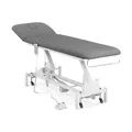 Massageliege elektrisch Massagebank Therapieliege Massagetisch 200kg Grau/Weiß
