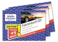 AVERY Zweckform 222-3P Softcover Fahrtenbuch PKW 3er-Set (Finanzamt anerkannt, DIN A6 quer 148x105mm, 112 Seiten|385 Fahrten, Deutschland & Österreich, Abgrenzung privater/geschäftlicher Fahrten)