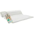 Bodyprotect, Topper Kaltschaum Matratzenauflage für bis zu 30 cm, 3 cm hoch, allergikerfreundlicher Mikrofaserbezug, (Schaumtopper 3 cm), elastische Eckgummis, Öko-TEX, Made in EU 200 cm x 200 cm x 3 cm