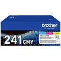 Brother Toner TN-241CMY Original 3er-Pack Cyan, Magenta, Gelb 1400 Seiten TN241CMY