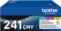 Brother TN241CMY - 3er-Pack - Gelb, Cyan, Magenta - original - Tonerpatrone - für Brother DCP-9015, DCP-9020, HL-3140, HL-3150, HL-3170, MFC-9140, MFC-9330, MFC-9340