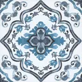 FP3932 Marrakesch Bodenfliesen, Blau