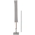 Sekey Sonnenschirm-Schutzhülle 2m Balkonschirm, 4m Gartenschirm, 3m Ampelschirm Schutzhülle, Grau, für Ø 240cm, Ø 270cm, Ø 300cm Sonnenschirm und 270cm Halbschirm grau 175 x 27,5/35,5 cm