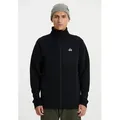 SOS Sweatjacke Muju mit stilvollem Logodetail schwarz S