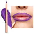 Lila Lipliner Wasserfest, Drehbarer Langanhaltender Lippenkonturenstift mit M...