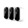 Arlo Essential 3 2K-Sicherheitskamera - 3er-Set - Weiß