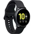 Samsung Galaxy Watch Active2 40 mm Aluminiumgehäuse schwarz am Sportarmband black [Wi-Fi]