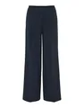 OPUS Damen City Pants | Bundfaltenhose Mariena Wide aus Viskose Mix Coal Blue, 38