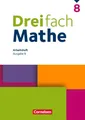Dreifach Mathe 8. Schuljahr - Arbeitsheft mit Lösungen