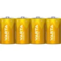 Varta Batterien Longlife 4120, Alkaline, 1,5V, 10 Jahre lagerfähig, D / Mono / LR20, 4 Stück