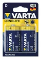 Varta Longlife Extra Mono / D / LR20 4er Folie 1 5V - 4120101304