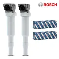 BOSCH 0221504800 ZÜNDSPULE ZÜNDMODUL 2x FÜR BMW E81 X1 Z4 X4 X3 X5 MINI PEUGEOT