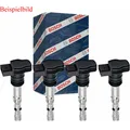 4x BOSCH Zündspulen für BMW 1er F20 116i 114i E87 118i 120i 3er Compact E46 316