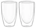 Leonardo Duo Latte Macchiato Glas 2er Set Latteglas aus Borosilikatglas 400 ml