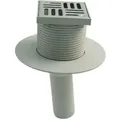Marley - Balkonablauf Dn 50 Abgang Waagerecht, Rost 10 X 10 Cm Siphons & Abläufe