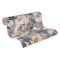Vliestapete Dschungel Tiere Zebra Flamingo braun rosa 39096-4 / 390964 Antigua