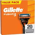 Gillette Rasierklingen Fusion5, für Herrenrasierer, 5-fach Klinge, 20 Stück
