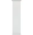 GARDINIA Flächenvorhangschiene Gardinia Flächenvorhang Uni weiß, 60 x 245 cm