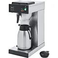 METRO Professional Filterkaffeemaschine GCT2001, Edelstahl, 21.5 x 41 x 52 cm, 1.9 L, 2000 W, inkl. Isolierkanne, silber