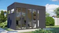 Gartenhaus Holz Gartenbüro Pentus 3 Office naturbelassen 333 x 230 cm modern