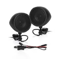 BOSS Audio Systems MCBK425BA Motorrad/MTB Audio System Bluetooth Lautsprecher 3 Zoll wetterfest AUX-Eingang Lautstärkeregler