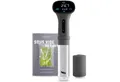 Springlane Sous-Vide Stick Henry komplett Set - Halterung & Timer - 1200 W, inkl. Vakuumierer, Vakuumiertüten & Rezeptheft