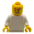 LEGO® "Kopf gelb wütend und lachend mit Pflaster" NO. 2256 6190411 33812 yellow