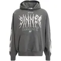 DEF Kapuzensweatshirt DEF Herren DEF Saint Hoody (1-tlg) grau L