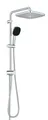 Duschsystem mit Regendusche Grohe Vitalio Comfort 26698001 Chrom