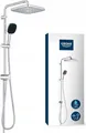 H9 Duscheset mit Regendusche Grohe Vitalio Comfort 26698001 Chrom