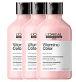 3er Resveratrol Loreal Professionnel Vitamino Color Serie Expert Shampoo für coloriertes Haar 300 ml