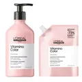 Loreal Expert Vitamino Color Shampoo  500ml + 500ml Nachfüllpack