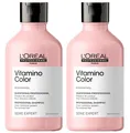 2x Loreal Professionnel Serie Expert Vitamino Color Resveratrol Shampoo 300 ml