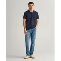 Gant für Herren. 1000261 Jeans Regular Fit blau (34/34), Lässig, Baumwolle, Denim
