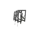Peerless-AV Full Service Video Wall Mount with Quick Release DS-VW755S - Befestigungskit (Wandmontage) für Videoleinwand - Black Powder Coat - Bildschirmgröße: 101,6 - 165,1 cm (40" - 165,10cm (65")) - Montageschnittstelle: 400 x 400 mm (DS-VW755S)
